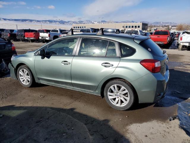 JF1GPAB62GH215527 - 2016 SUBARU IMPREZA PREMIUM GREEN photo 2