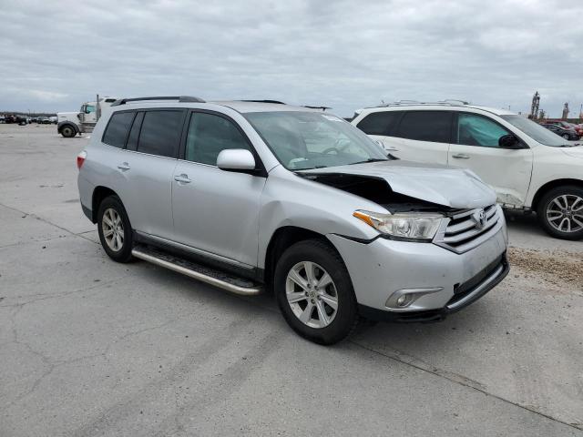 5TDZK3EH0CS061268 - 2012 TOYOTA HIGHLANDER BASE فضي صورة 4