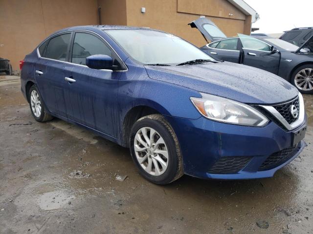 3N1AB7AP2KY323982 - 2019 NISSAN SENTRA S BLUE photo 4