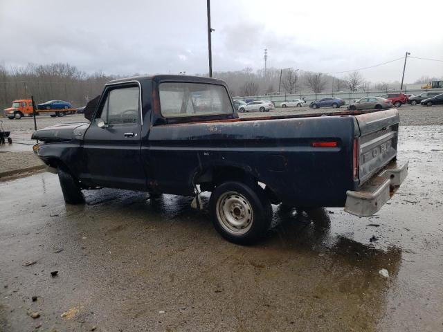 F10BU020091 - 1977 FORD F-100 PU BLUE photo 2