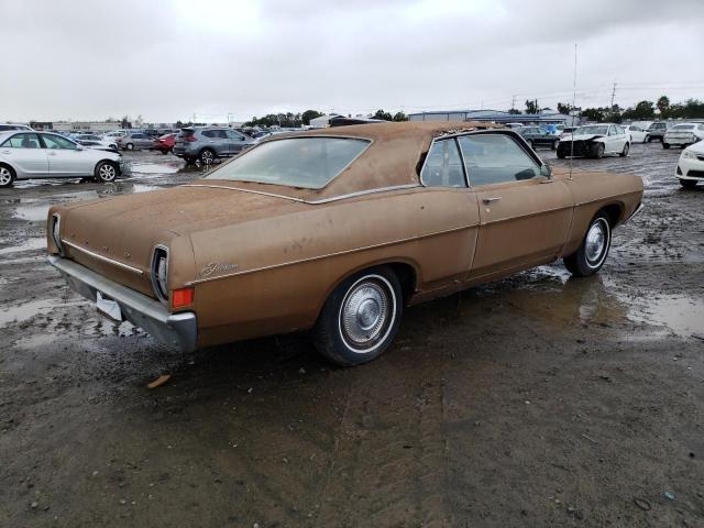 8K30C192156 - 1968 FORD FAIRLANE TAN photo 3