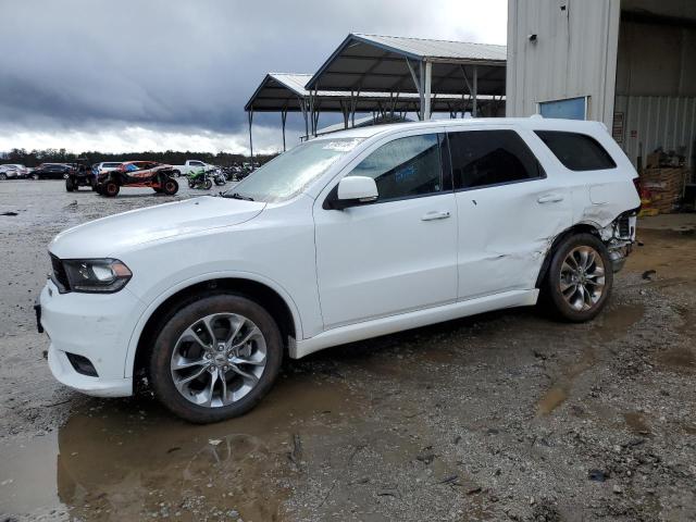 1C4RDHDG4KC824523 - 2019 DODGE DURANGO GT WHITE photo 1