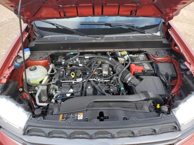 3FTTW8E90PRA43510 - 2023 FORD MAVERICK XL RED photo 11