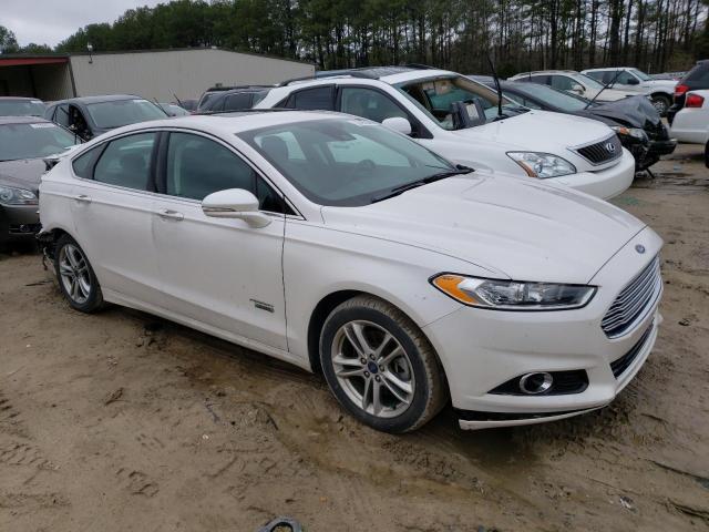 3FA6P0SU7GR310491 - 2016 FORD FUSION TITANIUM PHEV WHITE photo 4