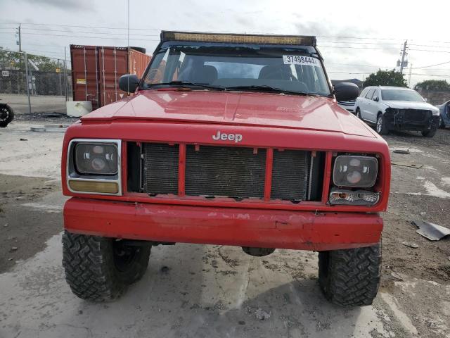 1J4FF58S9YL186427 - 2000 JEEP CHEROKEE CLASSIC RED photo 5