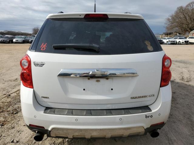 2CNFLGEY1A6253048 - 2010 CHEVROLET EQUINOX LTZ WHITE photo 6