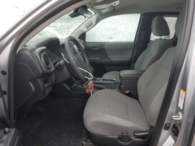 5TFSZ5AN9KX195371 - 2019 TOYOTA TACOMA ACCESS CAB SILVER photo 7