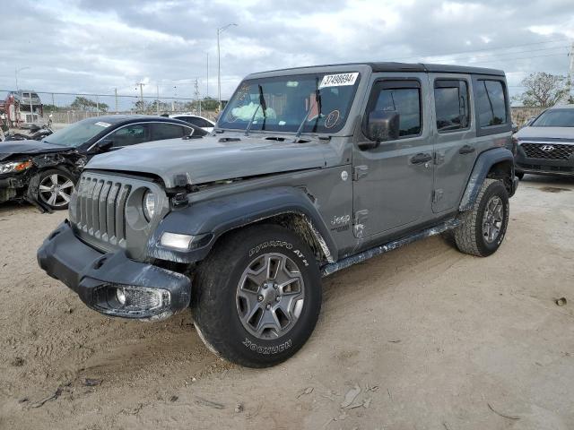 1C4HJXDG0KW676383 - 2019 JEEP WRANGLER U SPORT BLACK photo 1