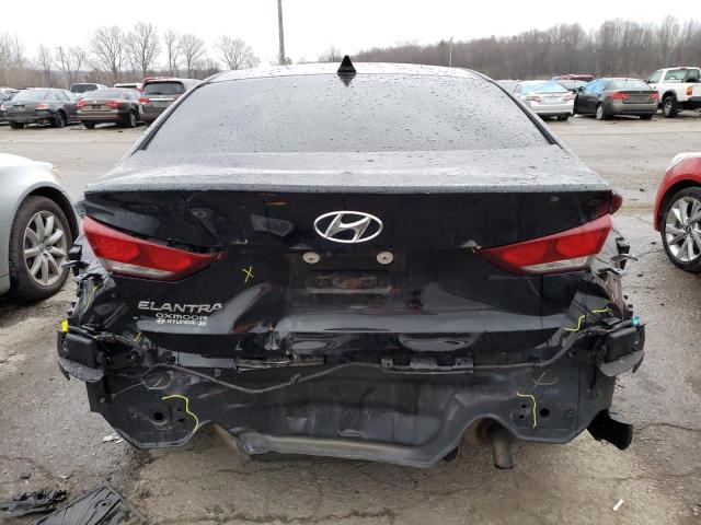 5NPD84LF1JH293123 - 2018 HYUNDAI ELANTRA SEL BLACK photo 6