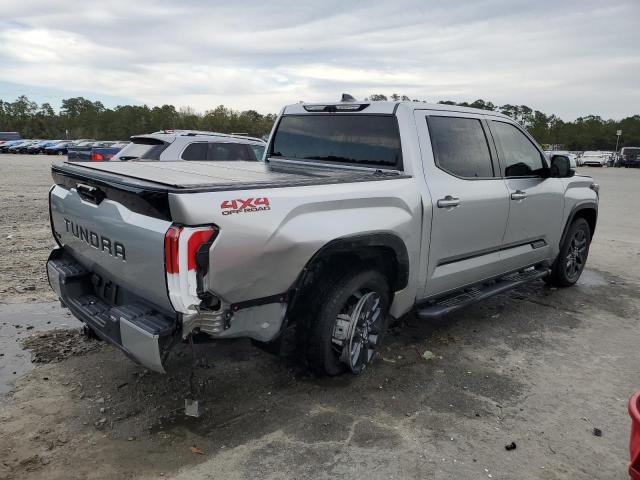 5TFNC5DB4NX004878 - 2022 TOYOTA TUNDRA CREWMAX PLATINUM Gümüş foto 3