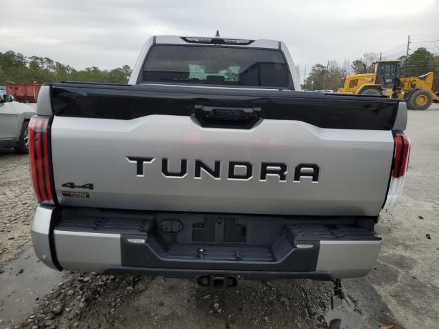 5TFNC5DB4NX004878 - 2022 TOYOTA TUNDRA CREWMAX PLATINUM SILVER photo 6