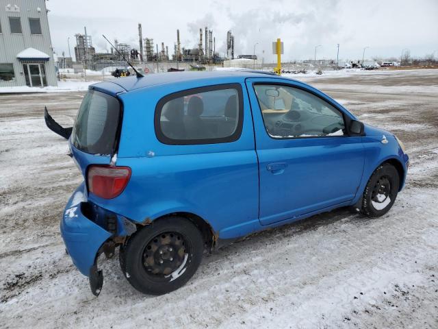 JTDJT123X50077457 - 2005 TOYOTA ECHO BLUE photo 3