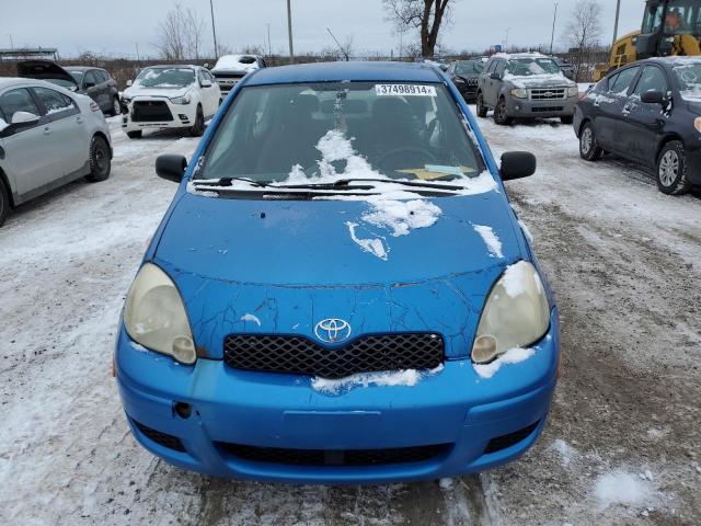 JTDJT123X50077457 - 2005 TOYOTA ECHO BLUE photo 5