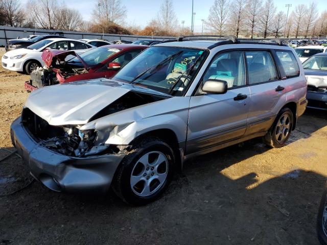 JF1SG65694H719426 - 2004 SUBARU FORESTER 2.5XS ვერცხლისფერი ფოტო 1