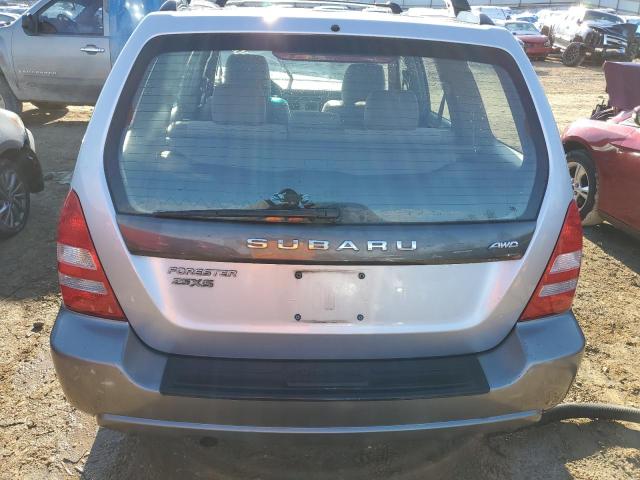 JF1SG65694H719426 - 2004 SUBARU FORESTER 2.5XS SILVER photo 6