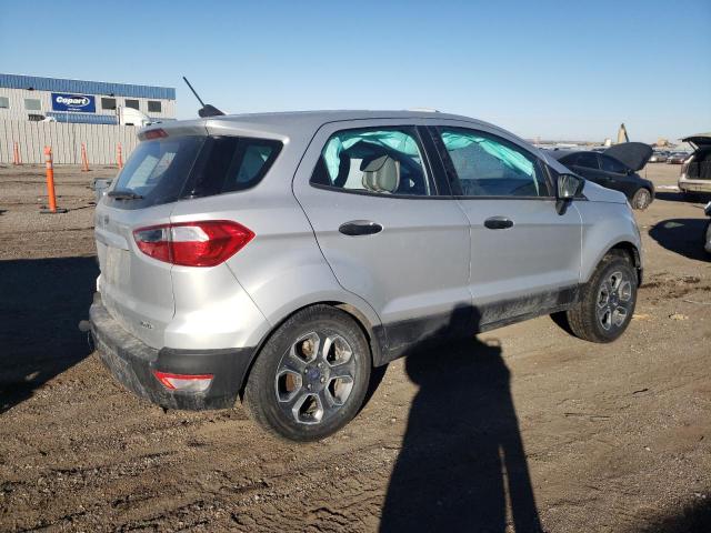 MAJ6S3FL3LC321269 - 2020 FORD ECOSPORT S SILVER photo 3