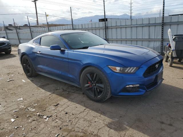 1FA6P8TH4H5247502 - 2017 FORD MUSTANG BLUE photo 4