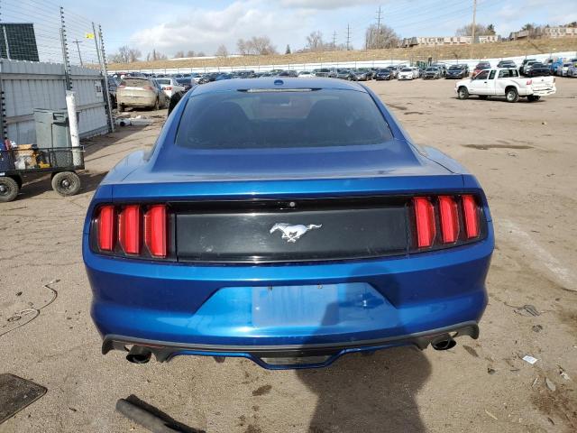 1FA6P8TH4H5247502 - 2017 FORD MUSTANG BLUE photo 6