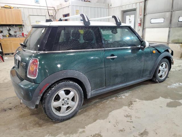 WMWMF3C57ATZ64763 - 2010 MINI COOPER GREEN photo 3