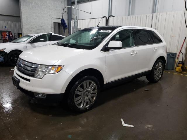 2FMDK4KC1ABA12535 - 2010 FORD EDGE LIMITED WHITE photo 1