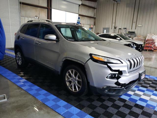 1C4PJLCS8EW232800 - 2014 JEEP CHEROKEE LATITUDE SILVER photo 4