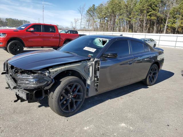 2C3CDXBG0LH228864 - 2020 DODGE CHARGER SXT CHARCOAL photo 1