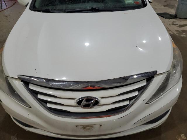 5NPEB4AC2EH821756 - 2014 HYUNDAI SONATA GLS WHITE photo 11