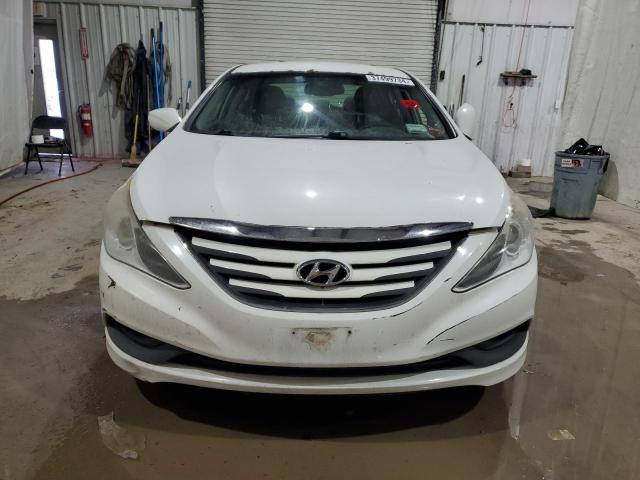 5NPEB4AC2EH821756 - 2014 HYUNDAI SONATA GLS WHITE photo 5