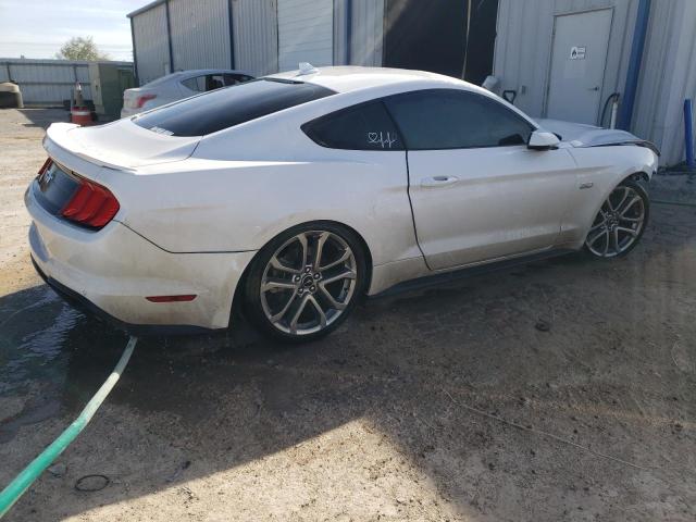 1FA6P8CFXM5106961 - 2021 FORD MUSTANG GT WHITE photo 3
