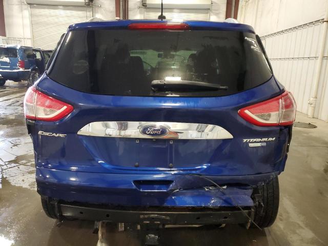 1FMCU9J94EUE26630 - 2014 FORD ESCAPE TITANIUM BLUE photo 6