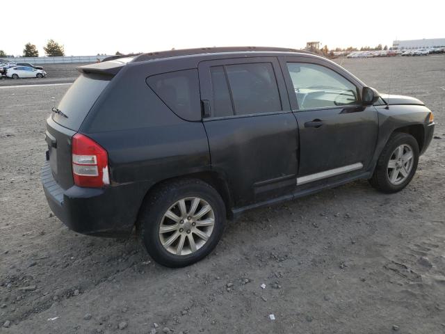 1J8FT47048D778815 - 2008 JEEP COMPASS SPORT BLACK photo 3