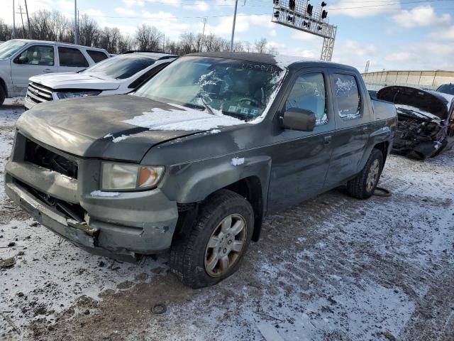 2HJYK16556H534066 - 2006 HONDA RIDGELINE RTL GREEN photo 1