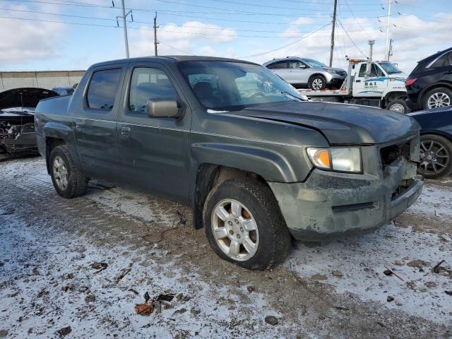 2HJYK16556H534066 - 2006 HONDA RIDGELINE RTL GREEN photo 4