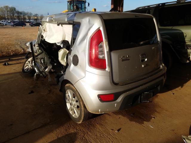 KNDJT2A6XC7465553 - 2012 KIA SOUL + SILVER photo 3