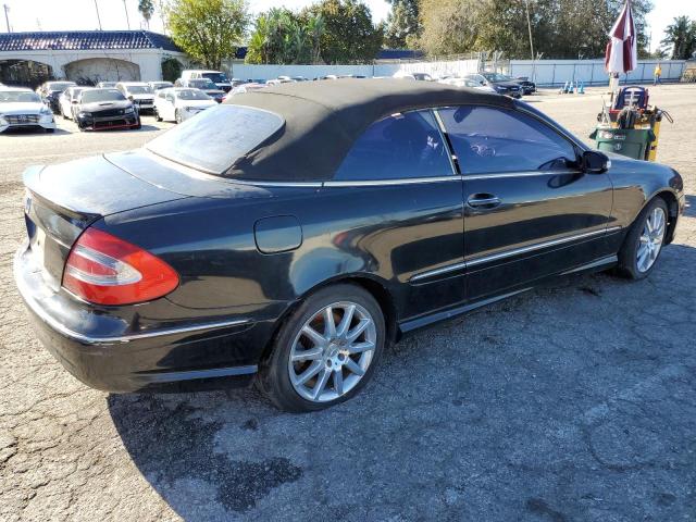 WDBTK75G05T048236 - 2005 MERCEDES-BENZ CLK 500 BLACK photo 3