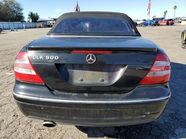 WDBTK75G05T048236 - 2005 MERCEDES-BENZ CLK 500 BLACK photo 6