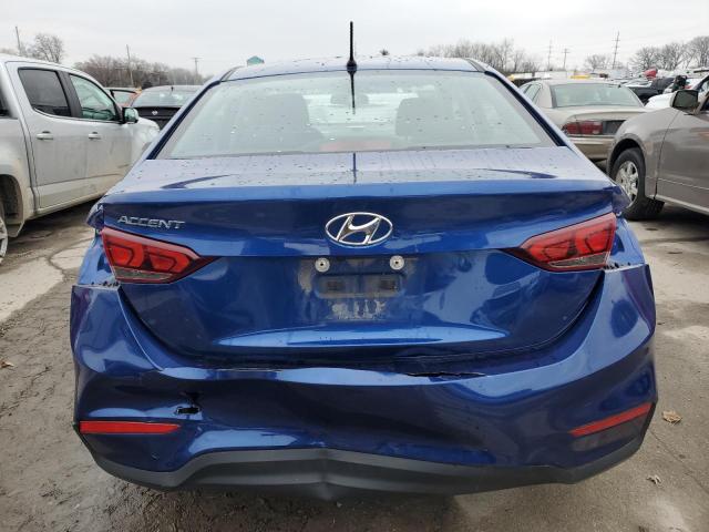 3KPC24A62LE125160 - 2020 HYUNDAI ACCENT SE BLUE photo 6