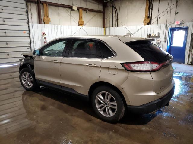 2FMPK4J80HBC46914 - 2017 FORD EDGE SEL CREAM photo 2