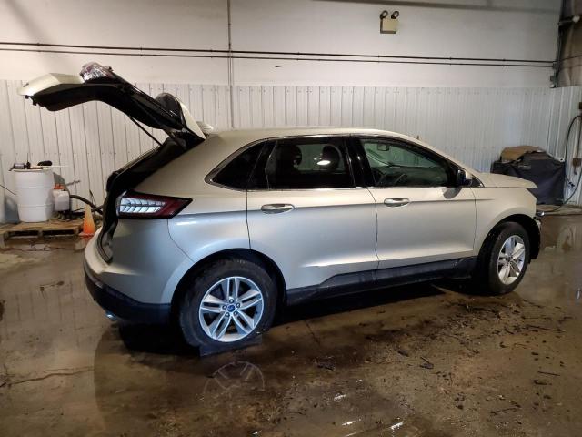 2FMPK4J80HBC46914 - 2017 FORD EDGE SEL CREAM photo 3