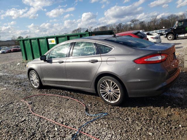 3FA6P0HR6DR336630 - 2013 FORD FUSION SE GRAY photo 2