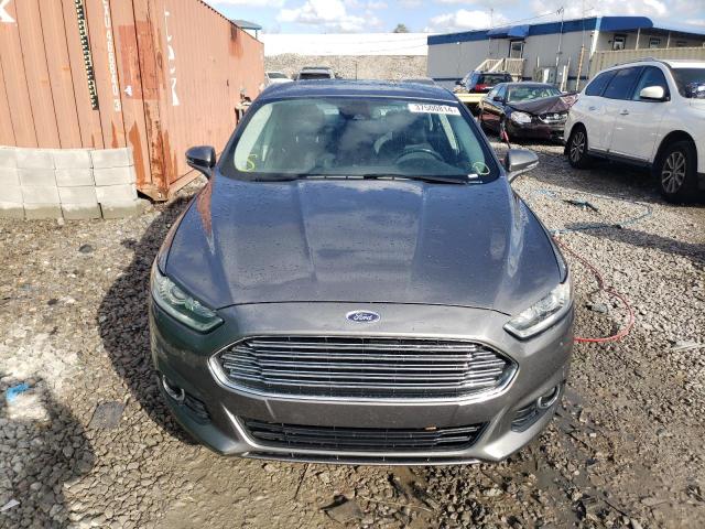 3FA6P0HR6DR336630 - 2013 FORD FUSION SE GRAY photo 5