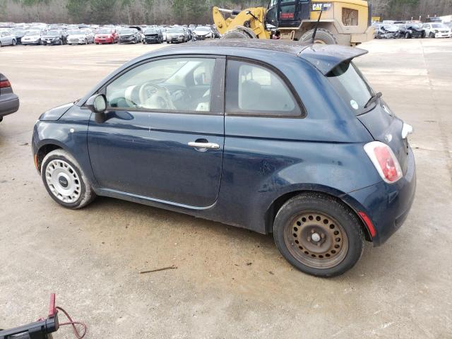 3C3CFFARXDT580799 - 2013 FIAT 500 POP BLUE photo 2