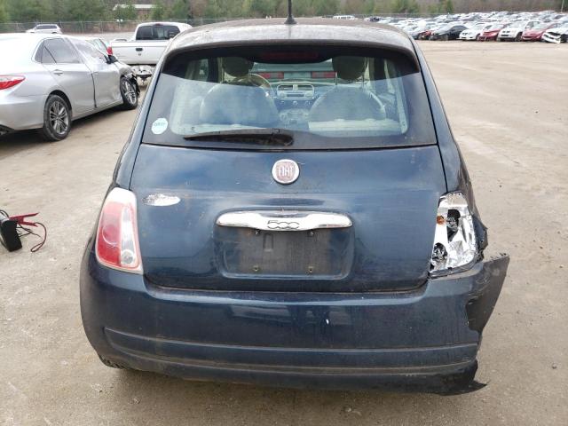 3C3CFFARXDT580799 - 2013 FIAT 500 POP BLUE photo 6