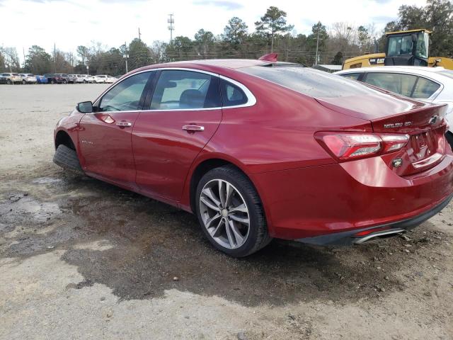 1G1ZE5SX3KF176341 - 2019 CHEVROLET MALIBU PREMIER BURGUNDY photo 2