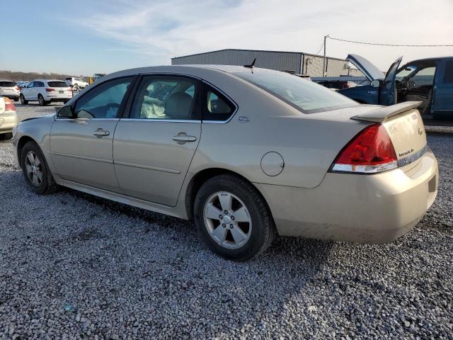 2G1WT57KX91291803 - 2009 CHEVROLET IMPALA 1LT BEIGE photo 2