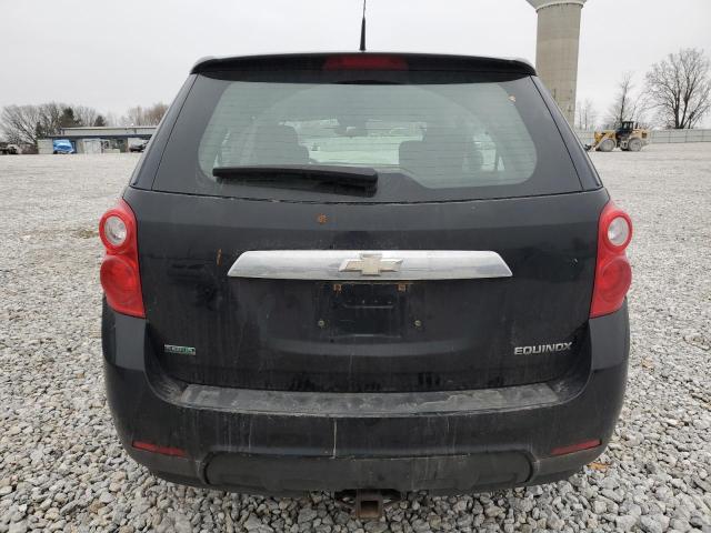 2GNALBEKXC6181841 - 2012 CHEVROLET EQUINOX LS BLACK photo 6