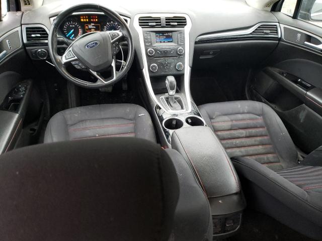 3FA6P0HD5ER141124 - 2014 FORD FUSION SE BLACK photo 8