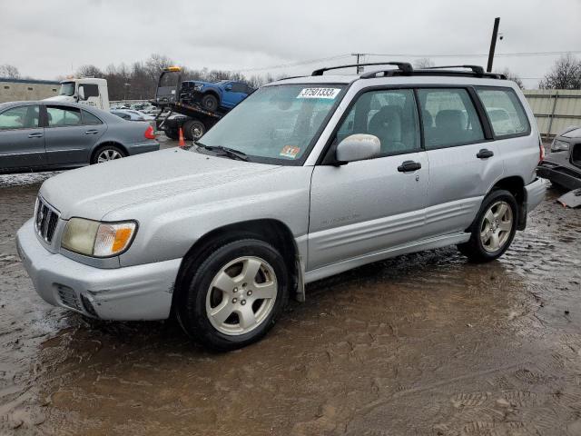 JF1SF65632H740546 - 2002 SUBARU FORESTER S ვერცხლისფერი ფოტო 1