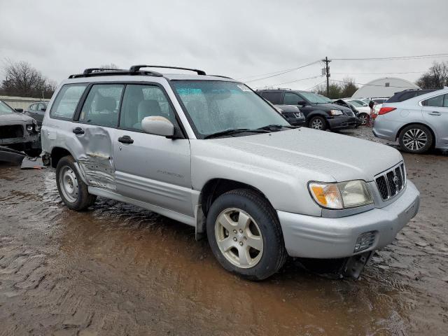 JF1SF65632H740546 - 2002 SUBARU FORESTER S ვერცხლისფერი ფოტო 4