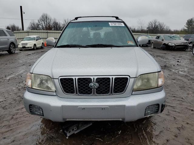 JF1SF65632H740546 - 2002 SUBARU FORESTER S ვერცხლისფერი ფოტო 5